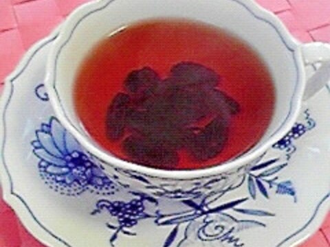 レーズン紅茶